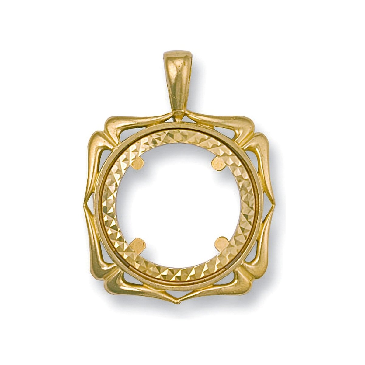 9ct Yellow Gold Half Sovereign Pendant – Timeless Sophistication - Samuel Perry