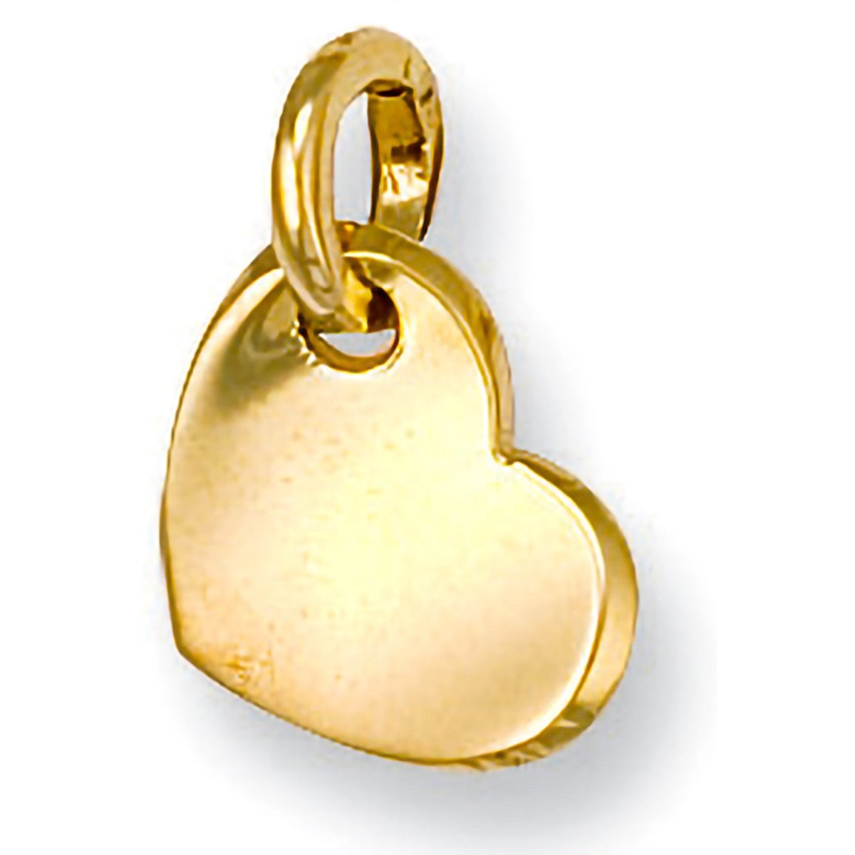 9ct Yellow Gold Heart Pendant – Timeless Elegance - Samuel Perry