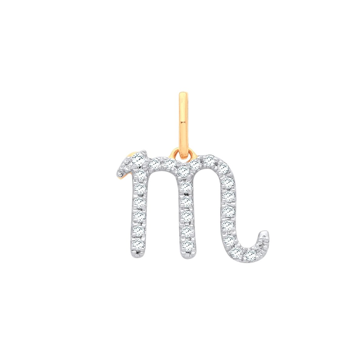 9ct Yellow Gold Scorpio Zodiac Pendant - Samuel Perry
