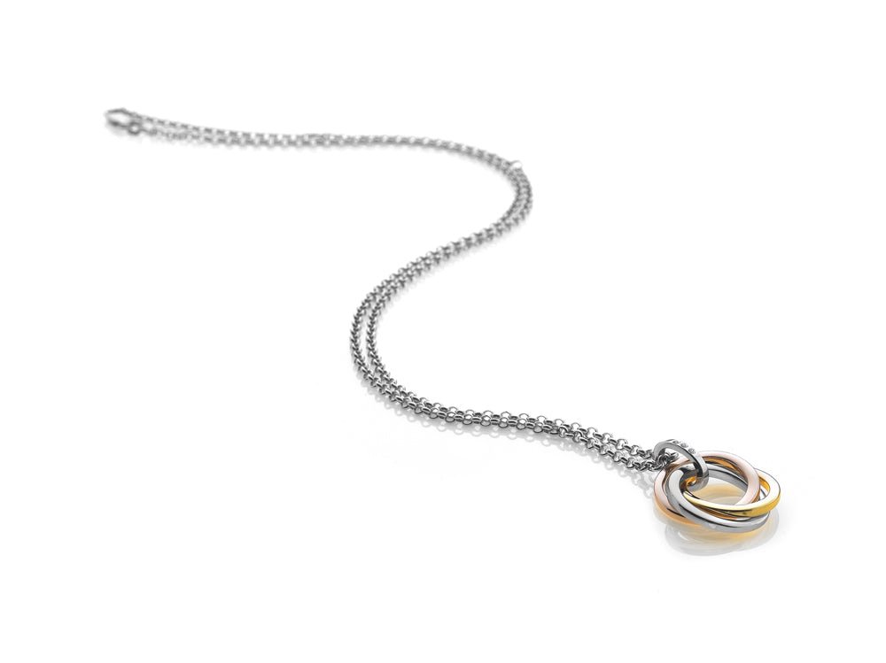 Calm Pendant - Rose and Yellow Gold Plated Accents - Samuel Perry