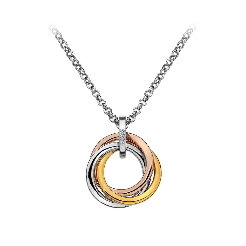 Calm Pendant - Rose and Yellow Gold Plated Accents - Samuel Perry