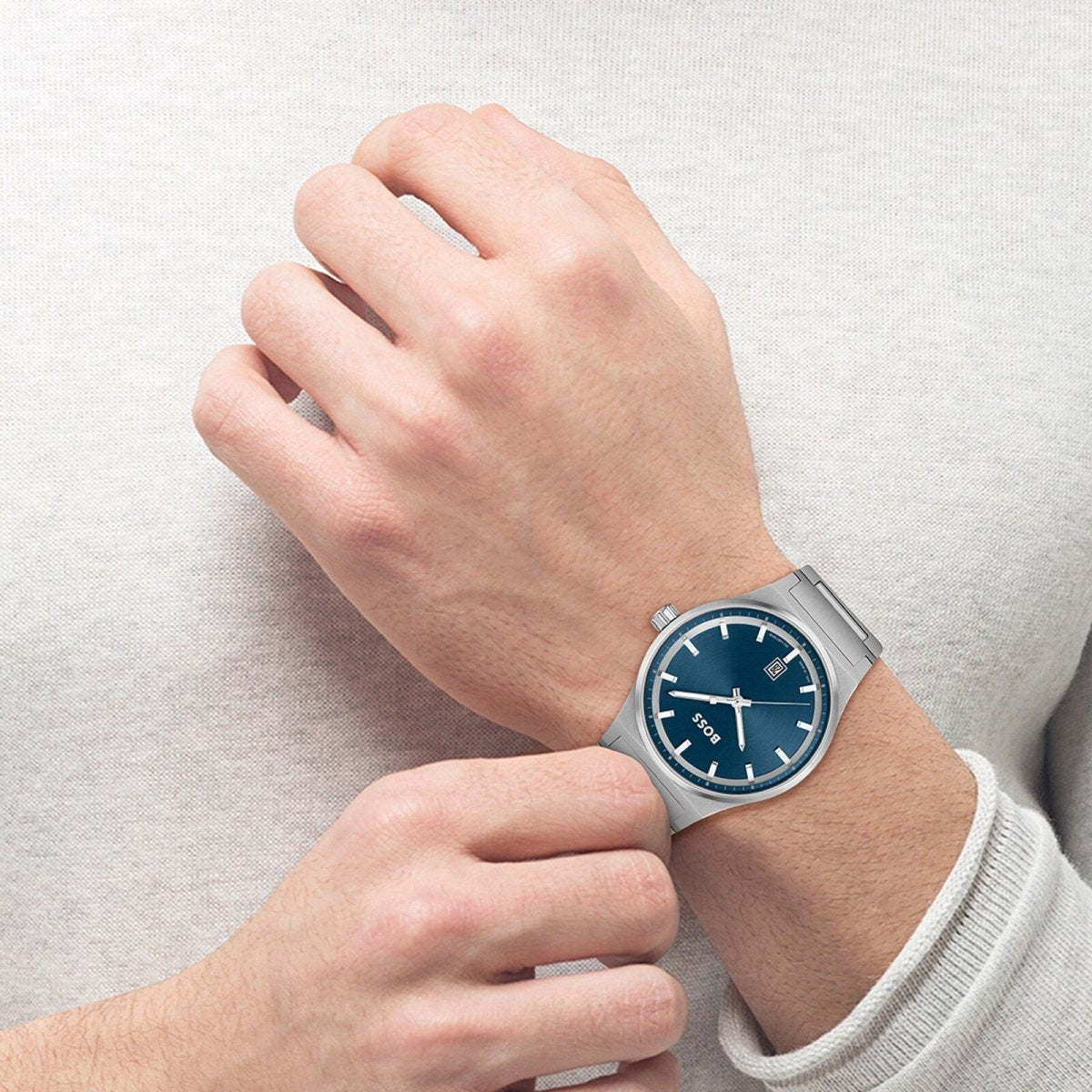 Candor Stainless Steel Quartz 41mm Men’s Watch - Samuel Perry