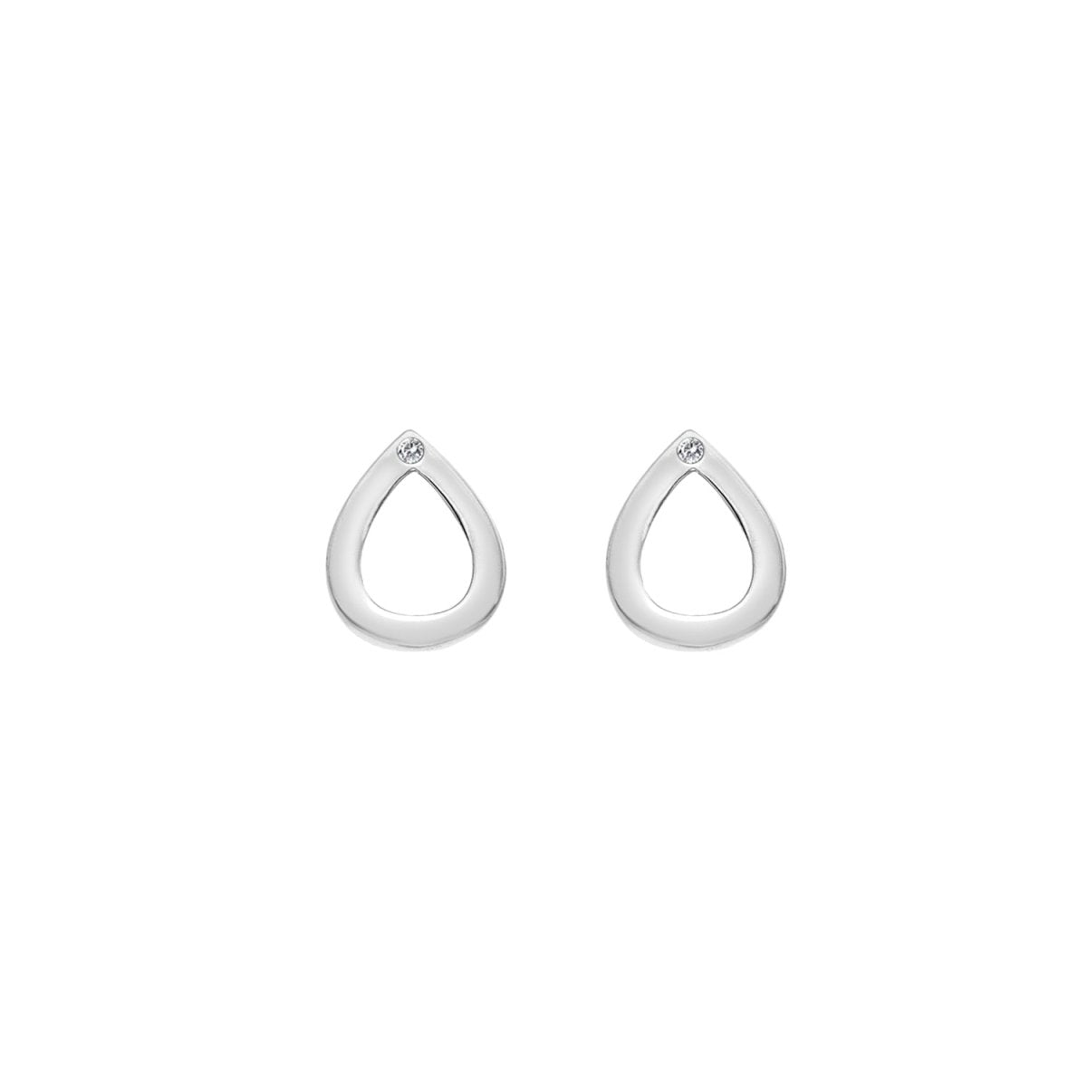 Diamond Amulet Teardrop Earrings - Samuel Perry