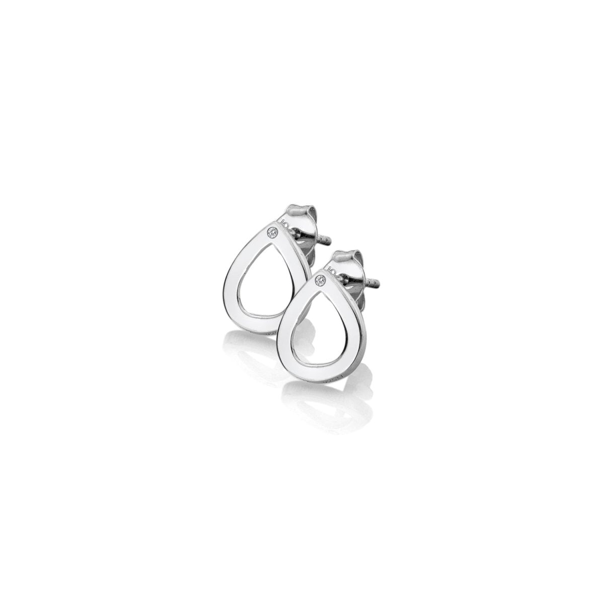 Diamond Amulet Teardrop Earrings - Samuel Perry