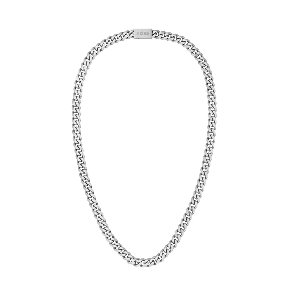 Gents BOSS Stainless Steel Chain Link Necklace - Samuel Perry