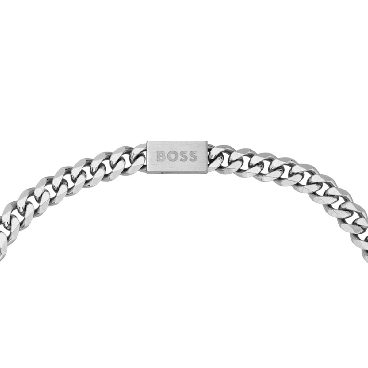Gents BOSS Stainless Steel Chain Link Necklace - Samuel Perry