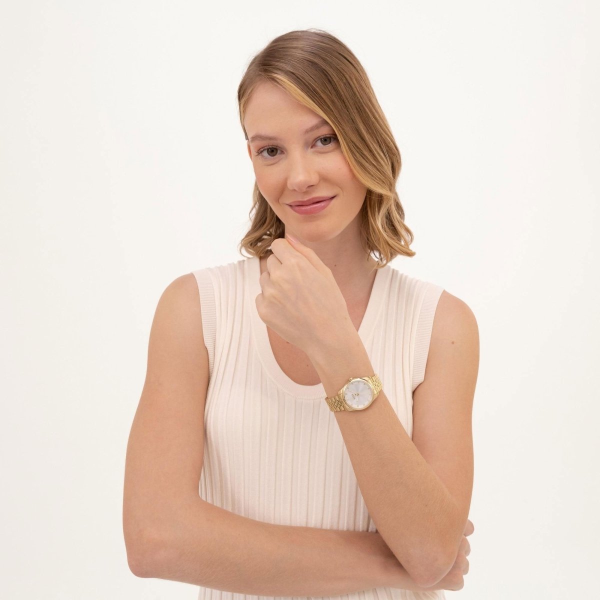 Graceful 32mm Crystal Ladies Watch - Samuel Perry
