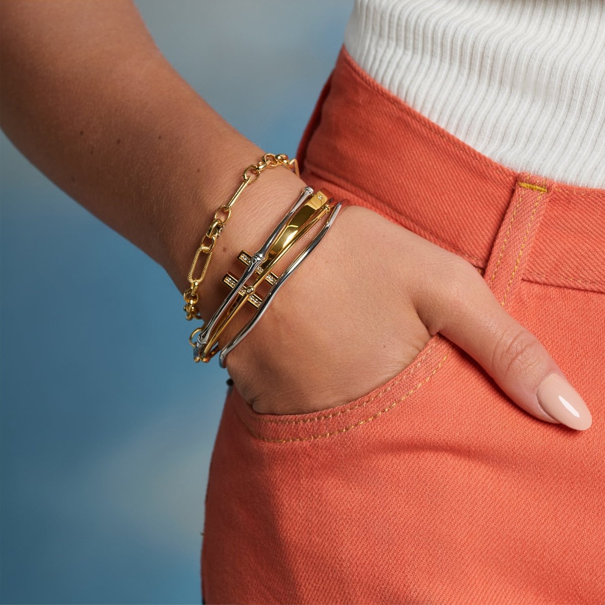 HD X TG Statement Link Bracelet - YGP - Samuel Perry