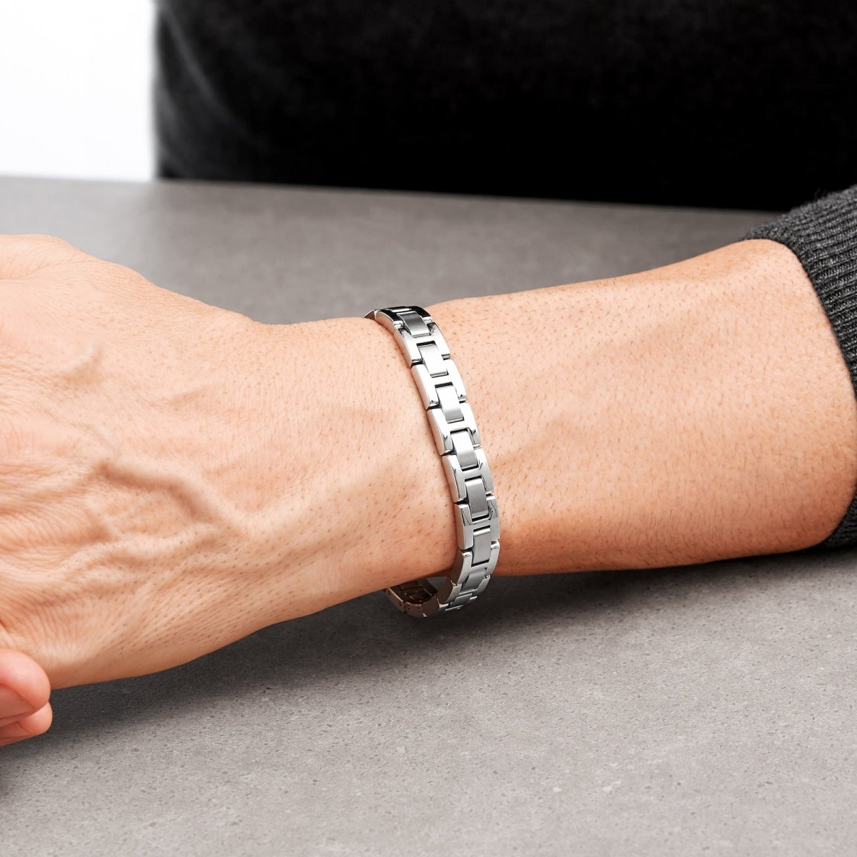 Hugo Boss Gents BOSS Stainless Steel Metal Link Bracelet - Samuel Perry