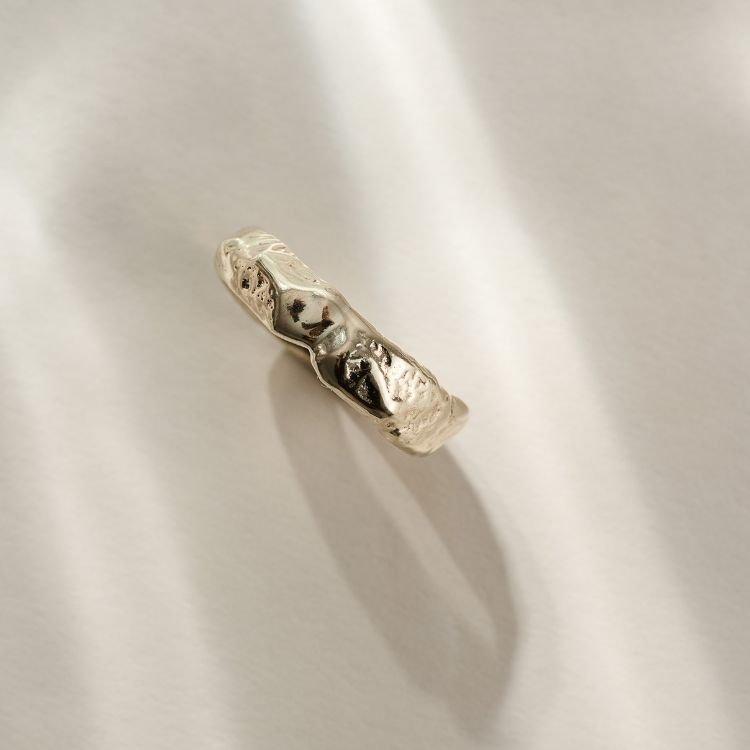 Luna 9ct Yellow Gold Ring - Samuel Perry
