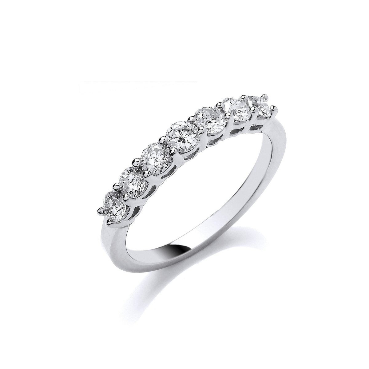 Platinum 0.70ct G/H - VS Diamond Ring - Samuel Perry