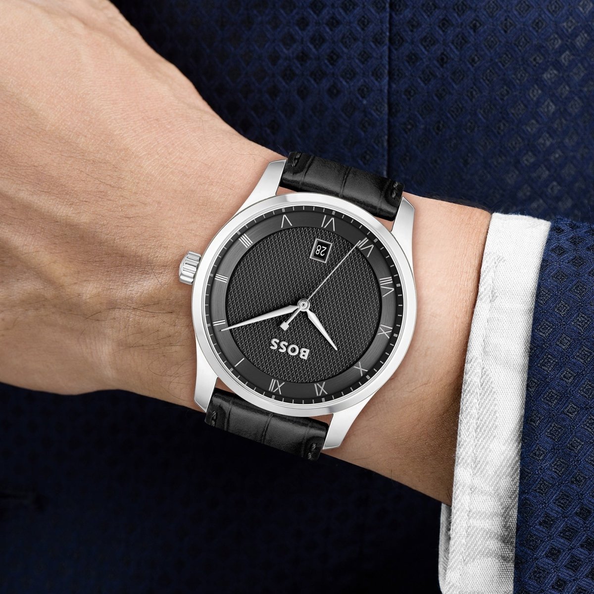 Principle Mens Watch Black 41mm - Samuel Perry