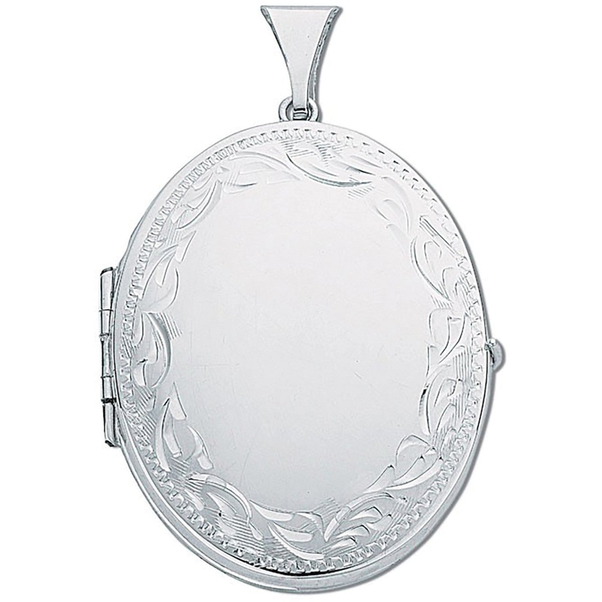 Silver Oval Family Locket Samuel Perry Silver Oval Family Locket Samuel Perry