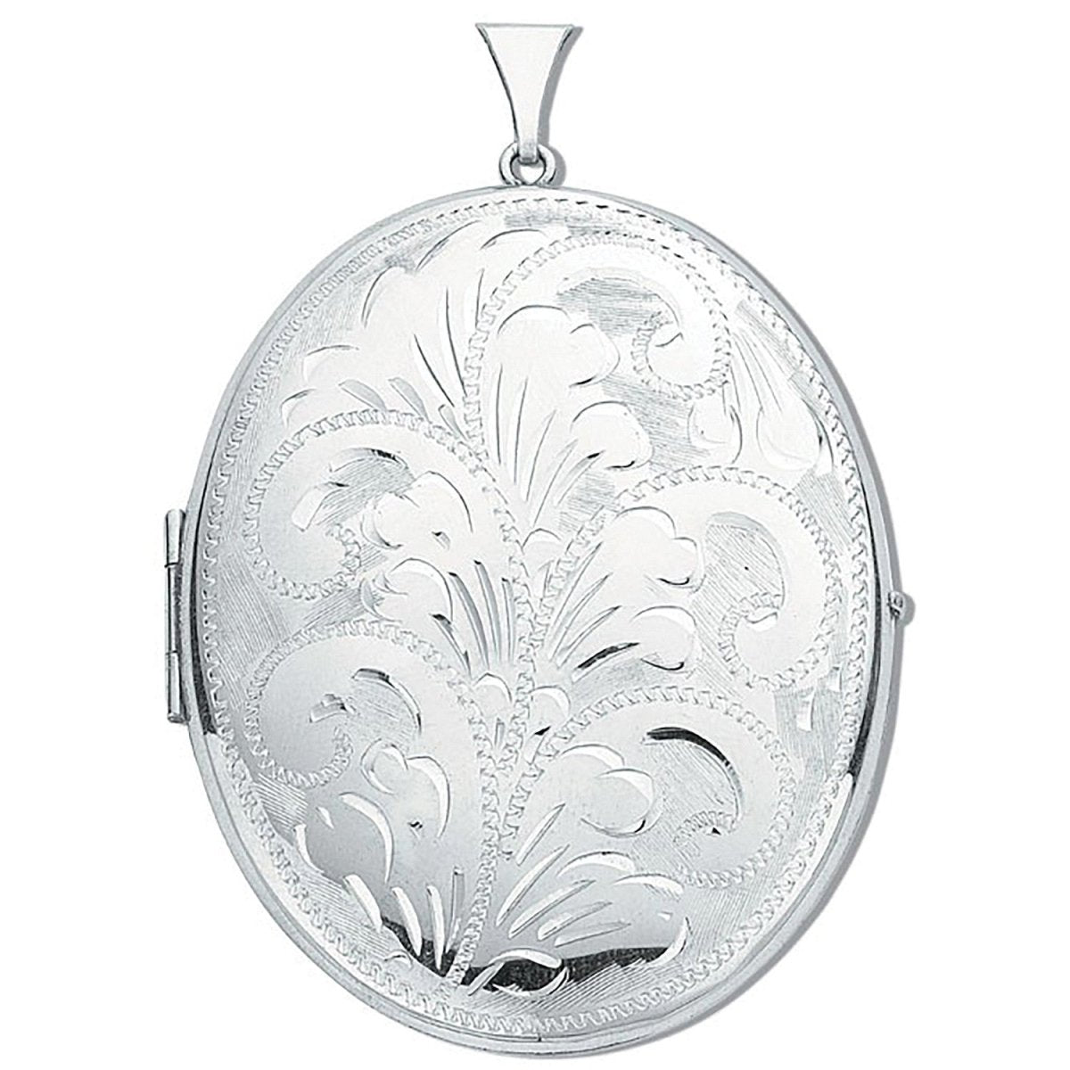 Silver Oval Locket Timeless Elegant Samuel Perry Silver Oval Locket Timeless Elegant Samuel Perry