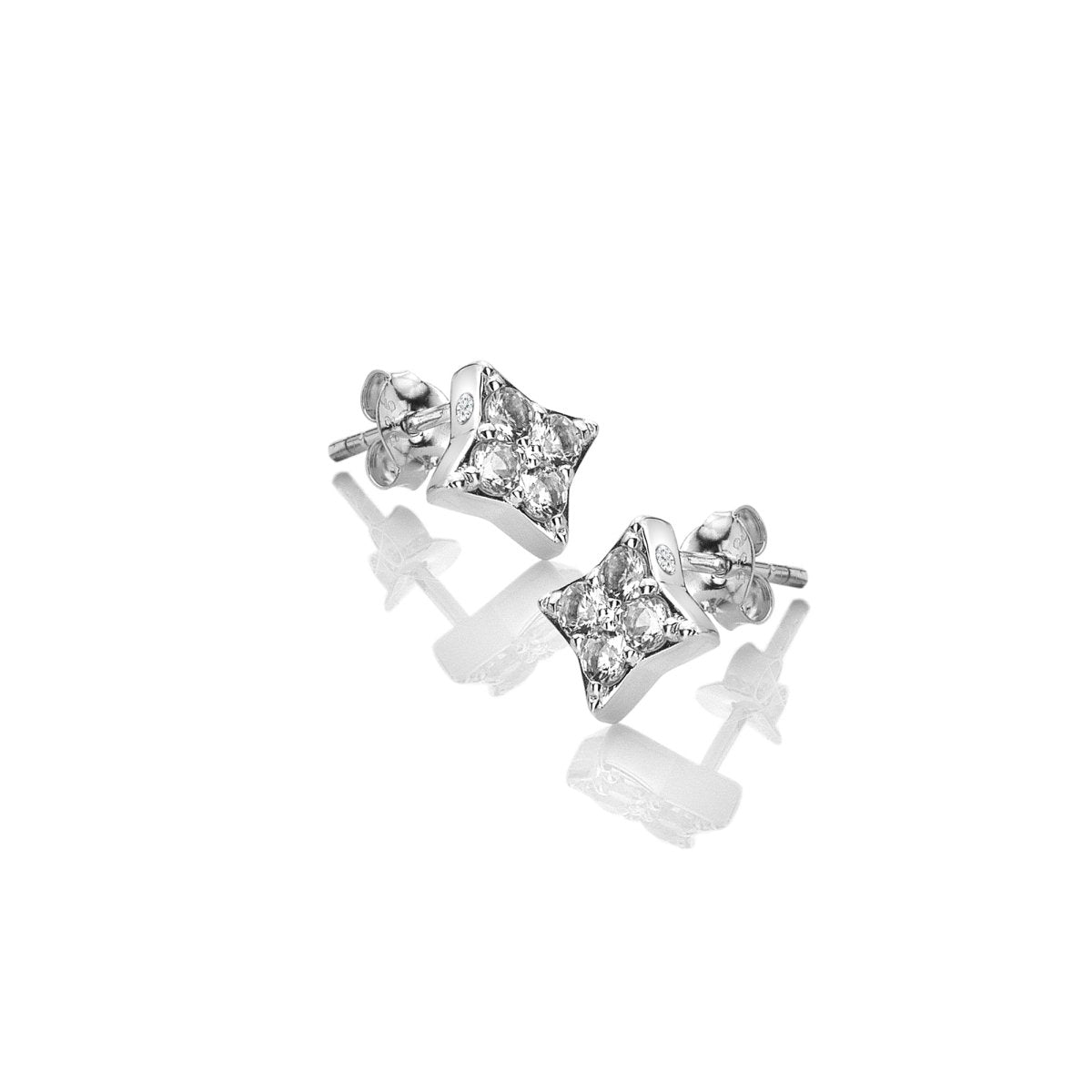 Squared Triangle Earrings - Samuel Perry