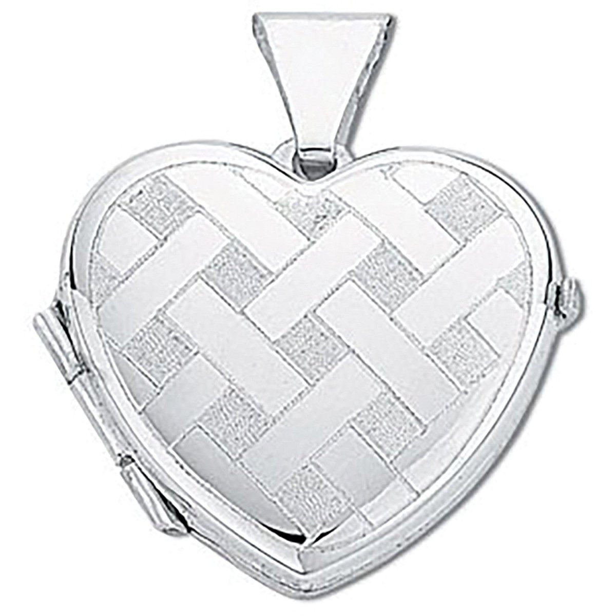 Sterling Silver Engraved Heart Locket – A Timeless Treasure - Samuel Perry