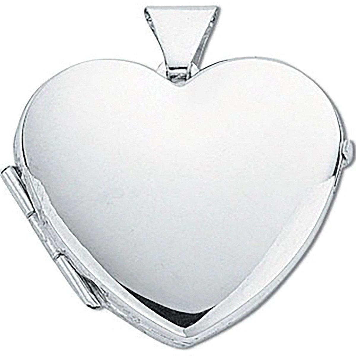 Sterling Silver Heart Locket – Elegance in Every Detail - Samuel Perry