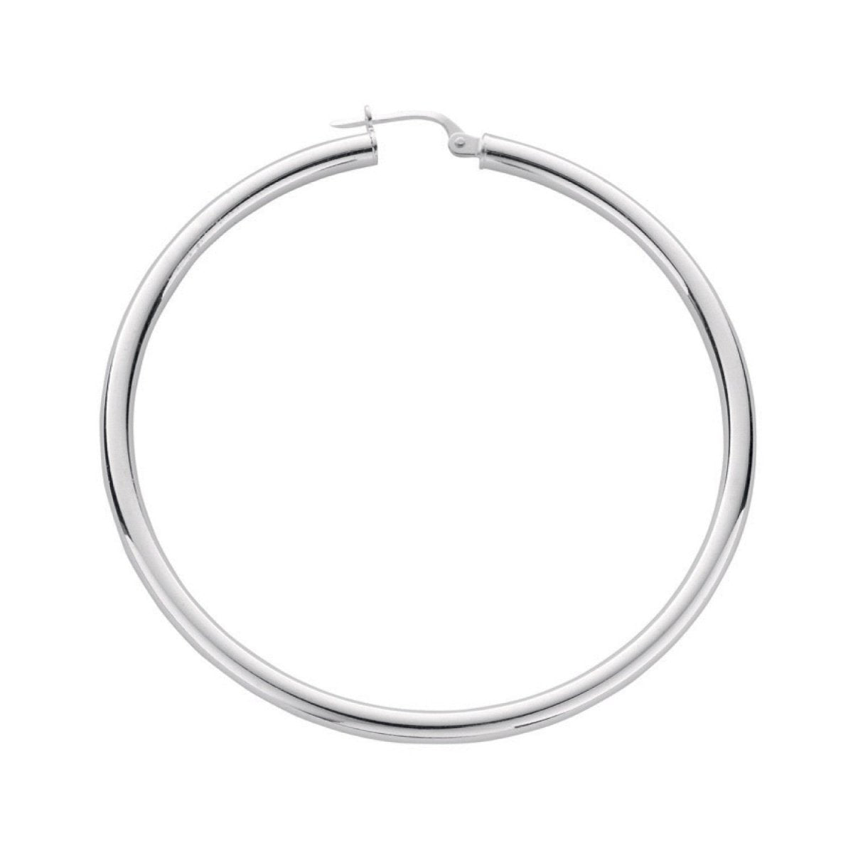 Sterling Silver Hoop Earrings - Samuel Perry