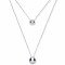 Sterling Silver Wrap Around Adjustable 34" Necklace - Samuel Perry