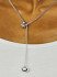 Sterling Silver Wrap Around Adjustable 34" Necklace - Samuel Perry